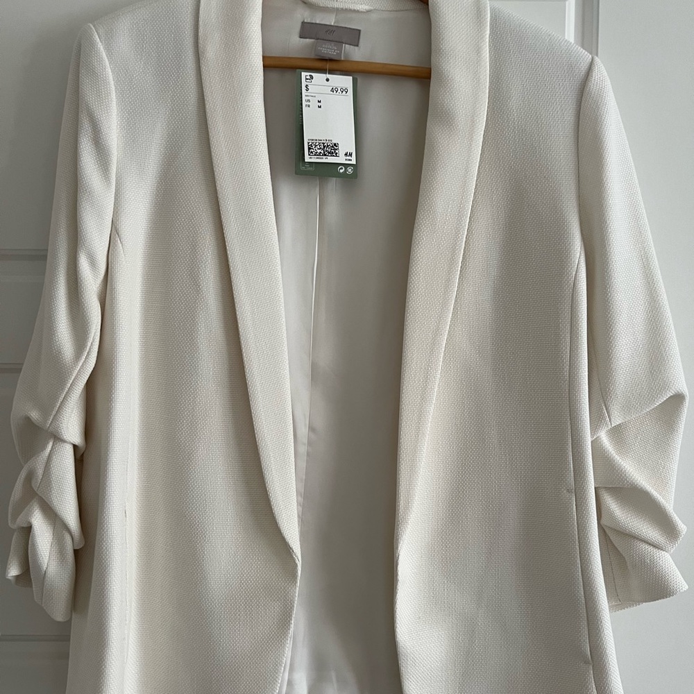 H&M Cream Women's Blazer